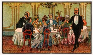 Chemisch diner, ca. 1910