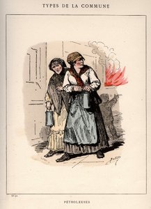 Commune van Parijs: kostuum van PETROLES (20) in Les Communeux