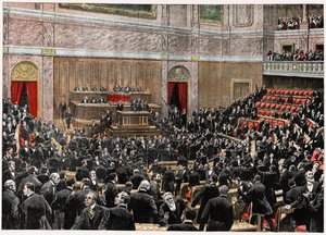 Congres van Versailles door . .