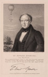 Edward Spencer, Engelse advocaat en luchtvaartpionier door Frederick (attr. to) Barnard