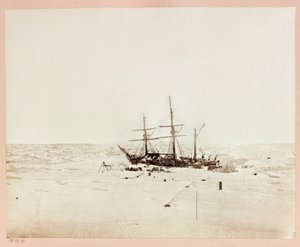 Expeditie naar de Noordpool (1875-1876) van kapitein George Nares (1831-1915): Floeberg Beach, Alert in winterkwartieren