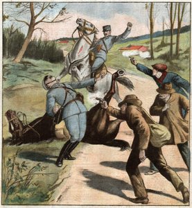 Gendarmes aangevallen