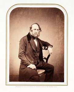 George Cruikshank, Britse kunstenaar door Frederick (attr. to) Barnard