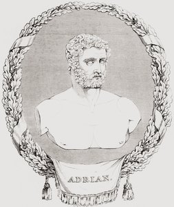 Hadrianus, Publius Aelius Trajanus Hadrianus Augustus, Romeinse keizer, uit 