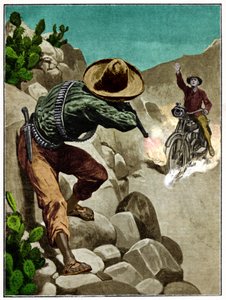 Snelwegrover in Mexico