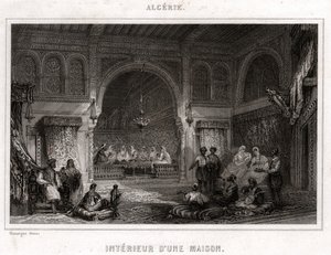 Interieur in Algerije door . .