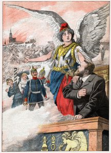 Jean Jaurès en Marianne: « Herinner » door . .