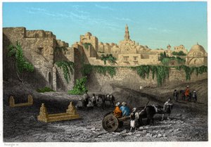 Jeruzalem, Israël door . .