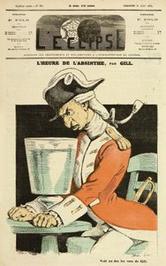 Het uur van de absint door Frederick (attr. to) Barnard