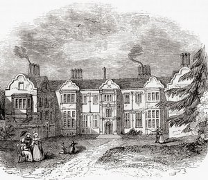 Ladye Place, Hurley, Berkshire, Engeland, begin 19e eeuw door . .