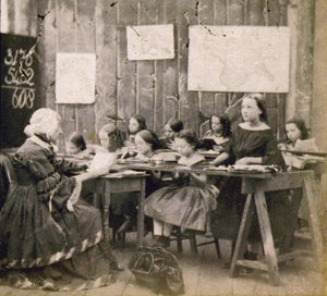 Wiskundeles, ca. 1890