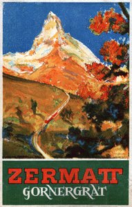 Matterhorn-berg, ca. 1930