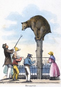 Menagerie, c 1845