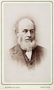 Mr. Hackett, secretaris van de General Steam Navigation Company