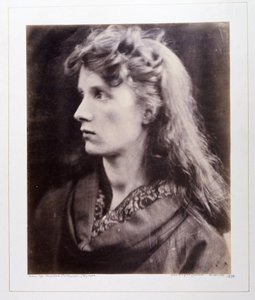 Mevrouw Keene als Lady Clara Vere de Vere uit het gedicht van Alfred Lord Tennyson