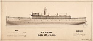 New York (Stoomschip: 1889) plannen door . .