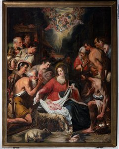 Parochiekerk (Decanale kerk van Onze-Lieve-Vrouw). Interieur door . .