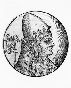 Portret van Honorius II (Lamberto Scannabecchi) door William Walcutt