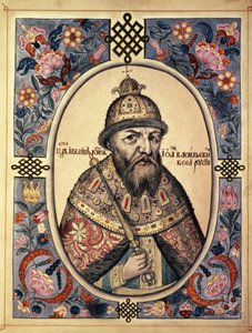 Portret van Ivan Grozny (Ivan de Verschrikkelijke, Ivan IV)