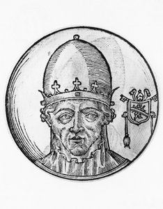 Portret van Sint Celestine V (Pietro Angelerio)