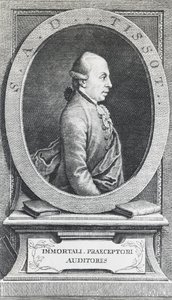 Portret van Simon-Andre Tissot door William Walcutt