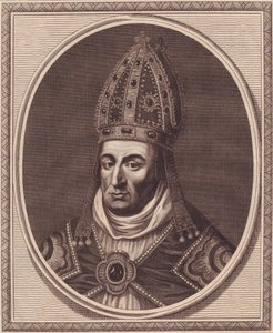 Portret van William Waynflete, bisschop van Winchester, kopergravure door John Goldar door William Walcutt