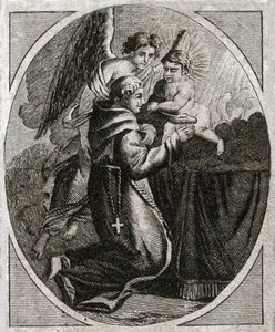 Sint Antonius van Padua door . .