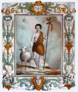 Sint Johannes de Doper (gravure)