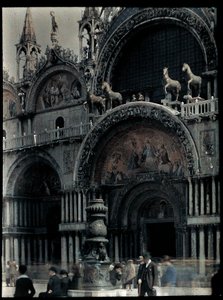 Sint-Marcuskathedraal, Venetië door Frederick (attr. to) Barnard