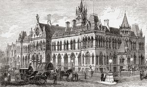De Manchester Assize Courts, Manchester, Engeland
