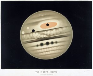 De planeet Jupiter
