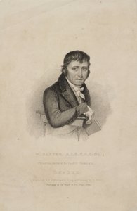 William Baxter, ALS FHS, Britse botanicus, ca. 1820s door Frederick (attr. to) Barnard