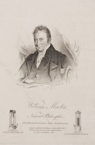 William Martin, Engelse dichter en natuurkundige, ca. 1820s