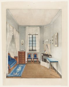 Een Franse restauratie slaapkamer door Bouilhet
