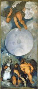 Jupiter, Neptunus en Pluto door Michelangelo Merisi da  Caravaggio