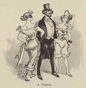 In de opera