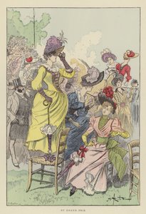 Bij de Grand Prix