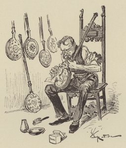 Bedpannen door after Albert Robida