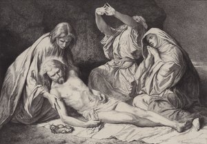 Jozef van Arimathea door after Albert Robida