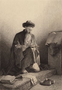 Sint Lucas door after Albert Robida