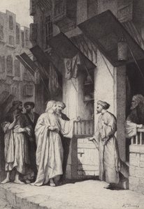 De centurio door after Albert Robida