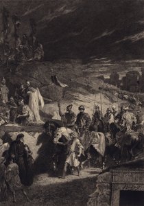 De centurio door after Albert Robida