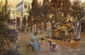 Huiselijk leven in het oude Babylon