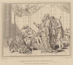 Elisa Wekt de Zoon van de Sunamitische op