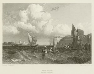 De Lido en Port St Nicolas door after C. Stanfield