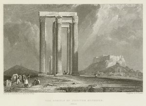 De tempel van Jupiter Olympus, Athene