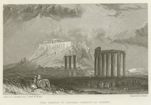 De Tempel van Jupiter Olympus in Athene