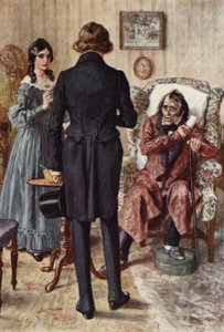 Illustratie voor Nicholas Nickleby