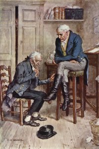 Illustratie voor Nicholas Nickleby