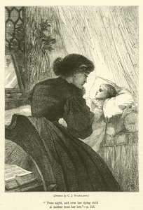 Het stervende kind door after Charles J. Staniland